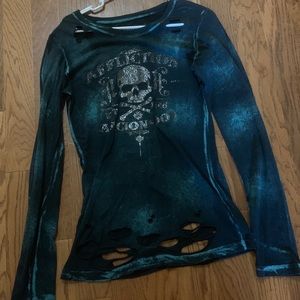 Affliction afficianado long sleeve